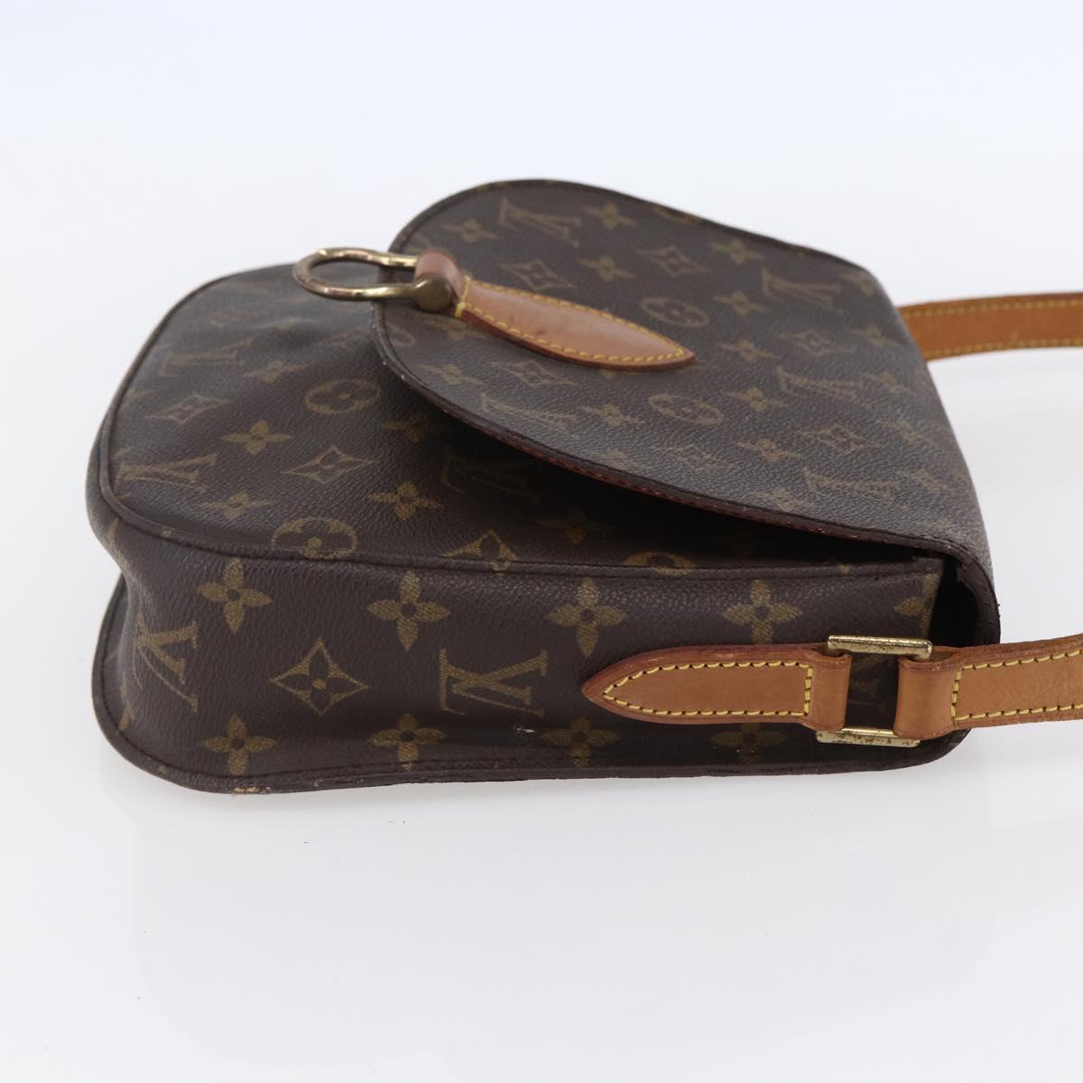 LOUIS VUITTON Monogram Saint Cloud GM Shoulder Bag M51242 LV Auth 152304