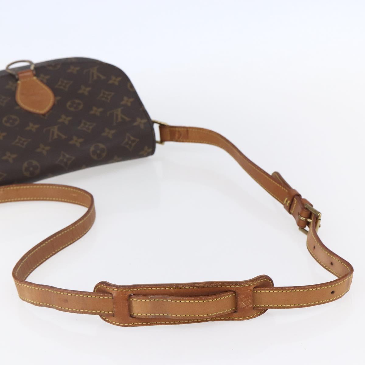 LOUIS VUITTON Monogram Saint Cloud GM Shoulder Bag M51242 LV Auth 152304