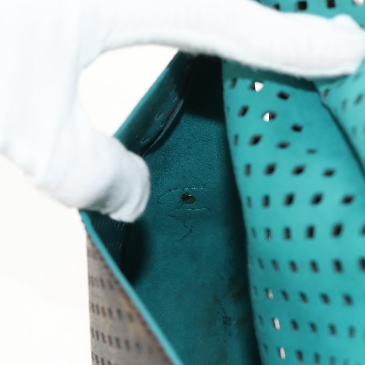 LOUIS VUITTON Monogram Perfo Saumur 30 Shoulder Bag M93998 LV Auth 152313V