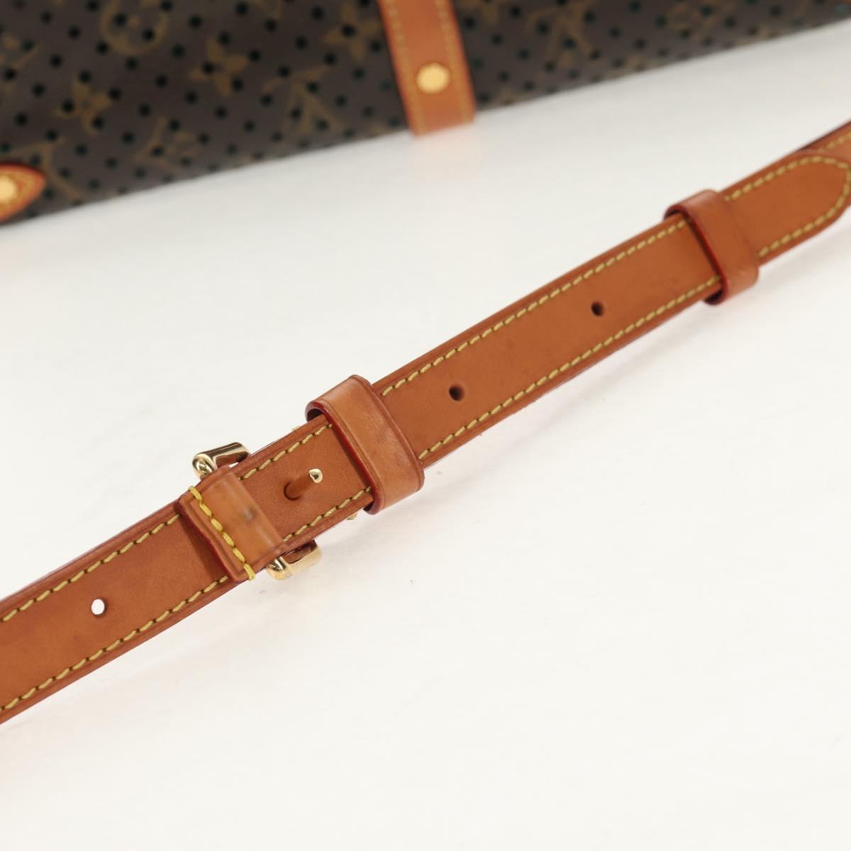 LOUIS VUITTON Monogram Perfo Saumur 30 Shoulder Bag M93998 LV Auth 152313V