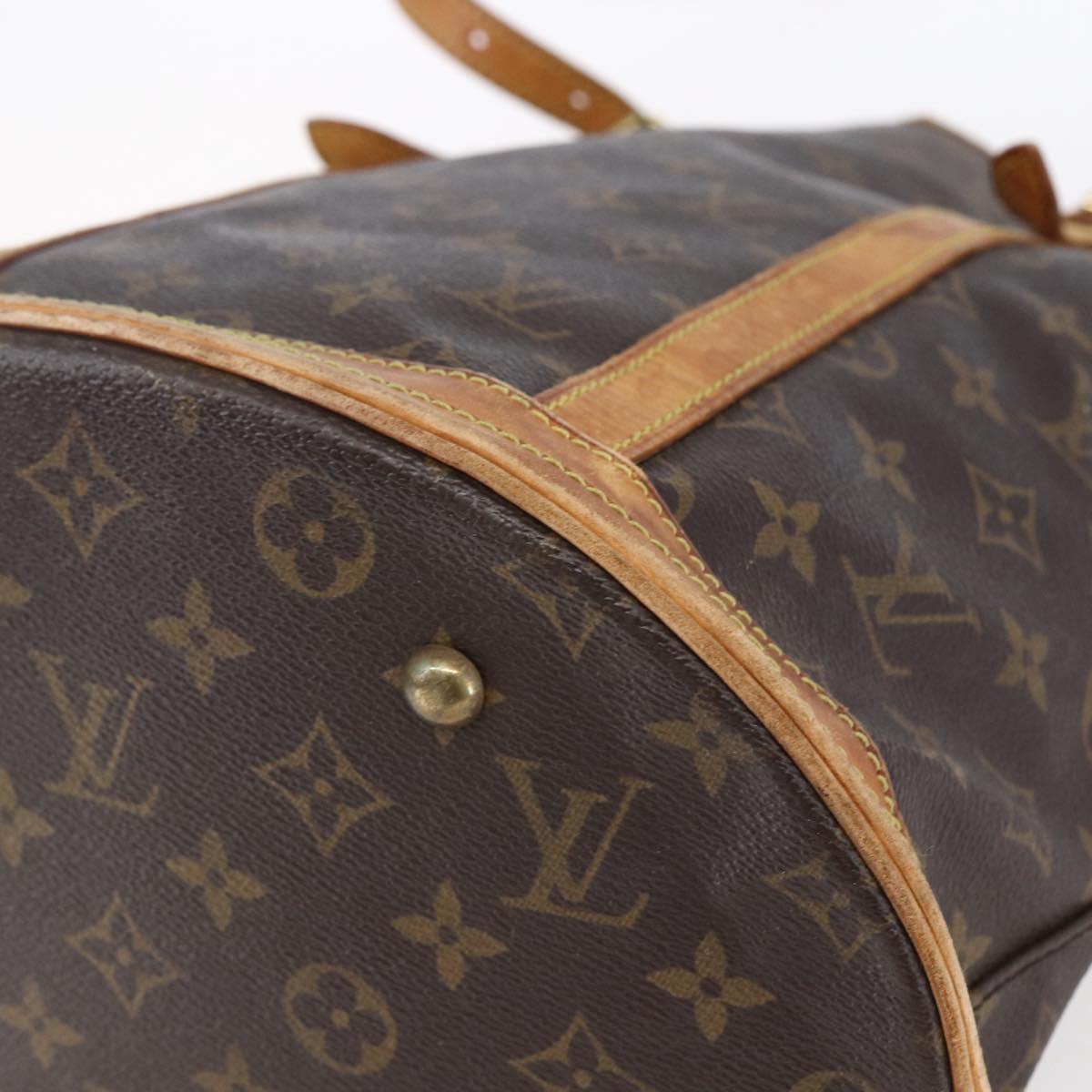 LOUIS VUITTON Monogram Bucket GM Shoulder Bag M42236 LV Auth 152316