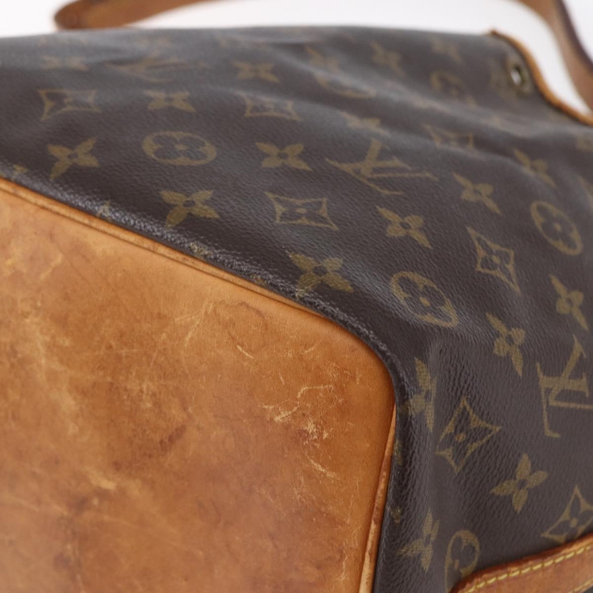 LOUIS VUITTON Monogram Petit Noe Shoulder Bag M42226 LV Auth 152317