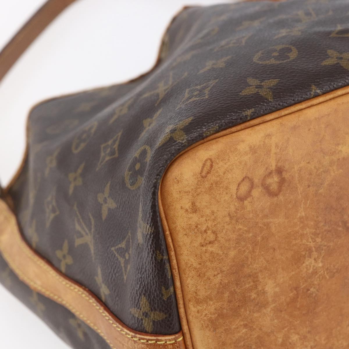 LOUIS VUITTON Monogram Petit Noe Shoulder Bag M42226 LV Auth 152317