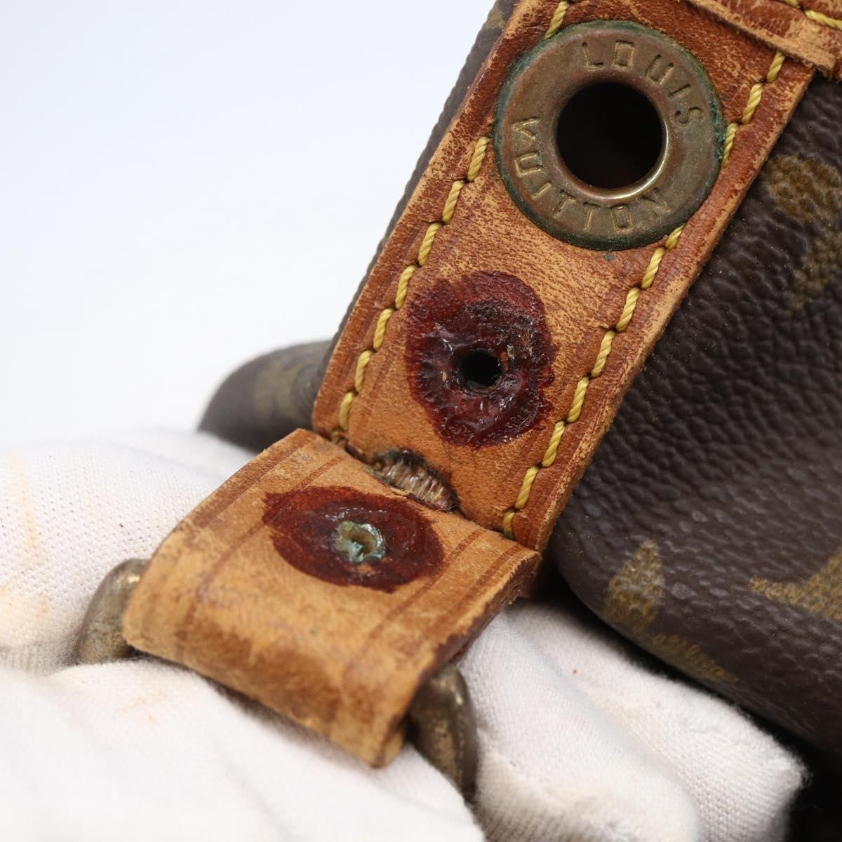 LOUIS VUITTON Monogram Petit Noe Shoulder Bag M42226 LV Auth 152317