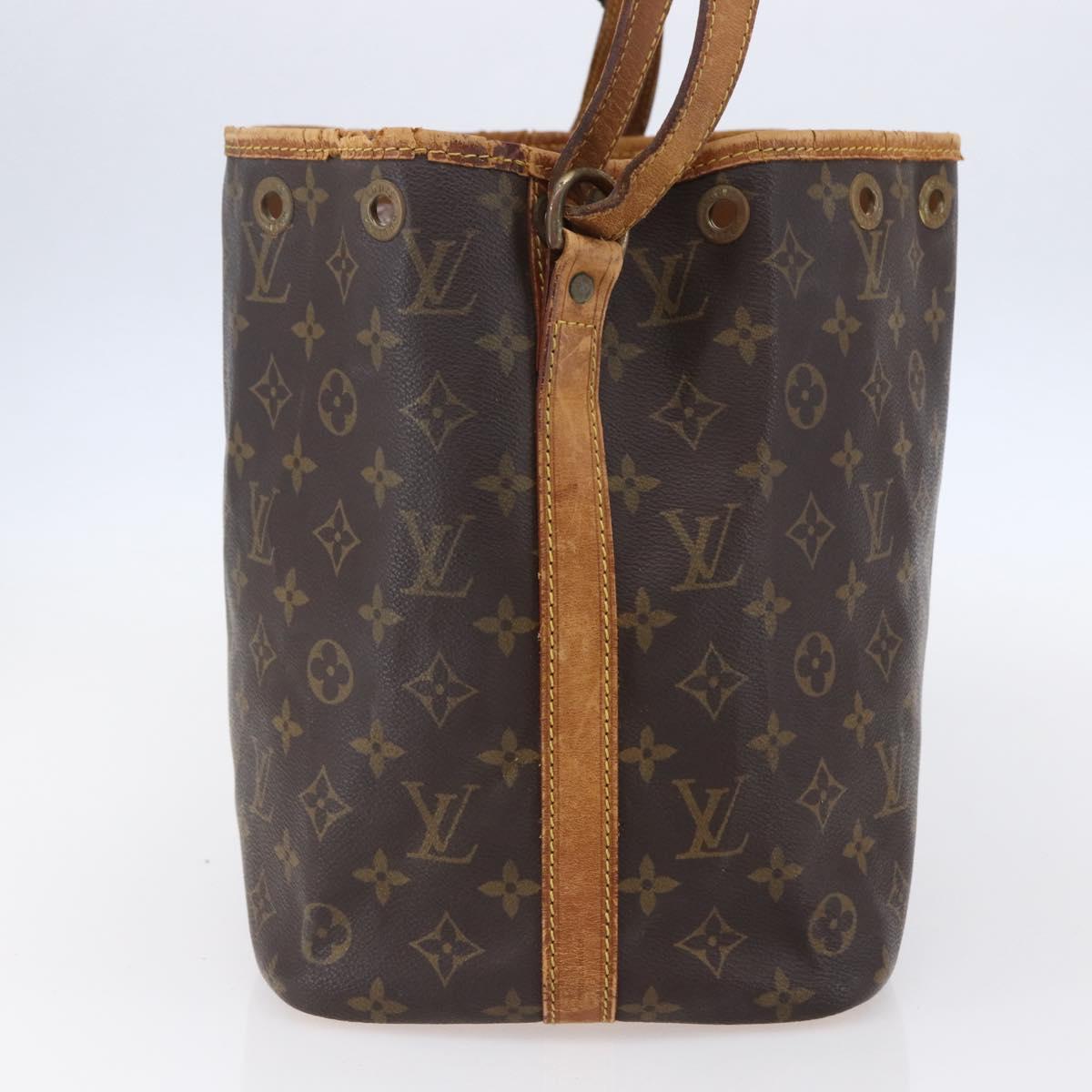 LOUIS VUITTON Monogram Petit Noe Shoulder Bag M42226 LV Auth 152317