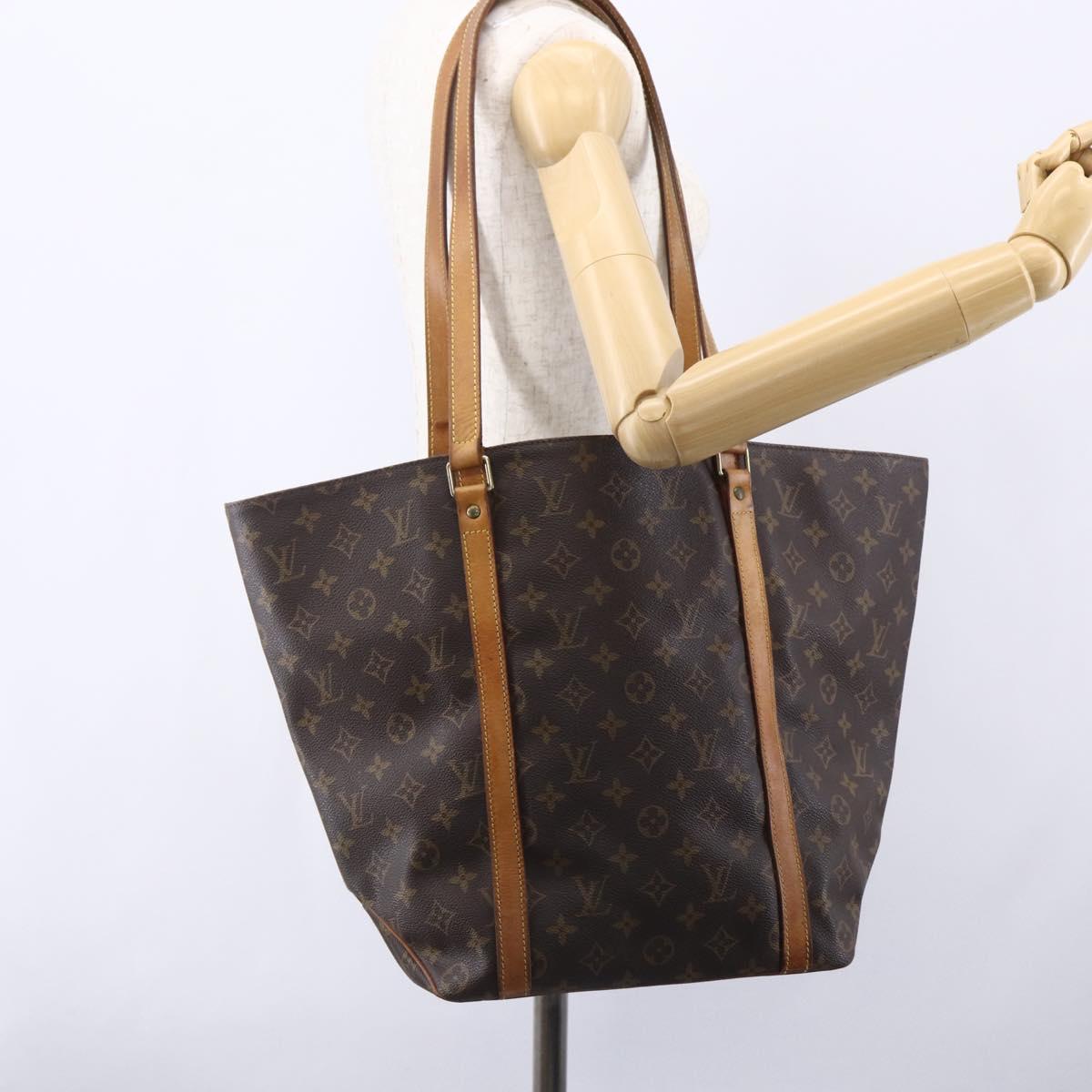 LOUIS VUITTON Monogram Sac Shopping GM Tote Bag M51110 LV Auth 152319