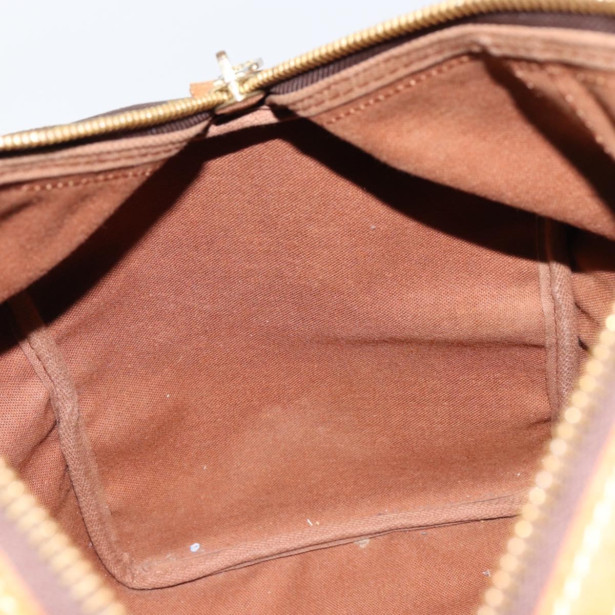 LOUIS VUITTON Monogram Sac Souple 35 Boston Bag M41626 LV Auth 152320