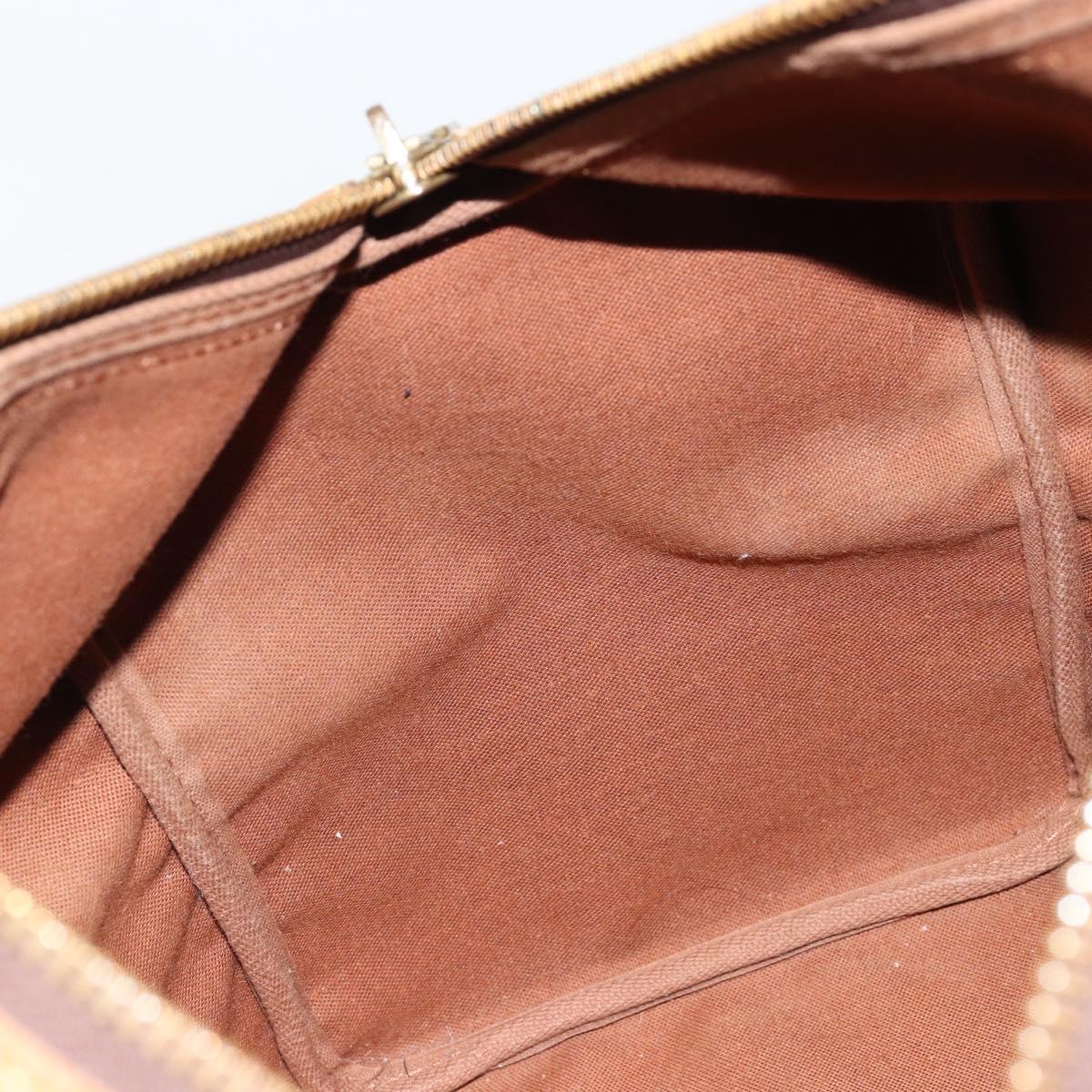 LOUIS VUITTON Monogram Sac Souple 35 Boston Bag M41626 LV Auth 152320