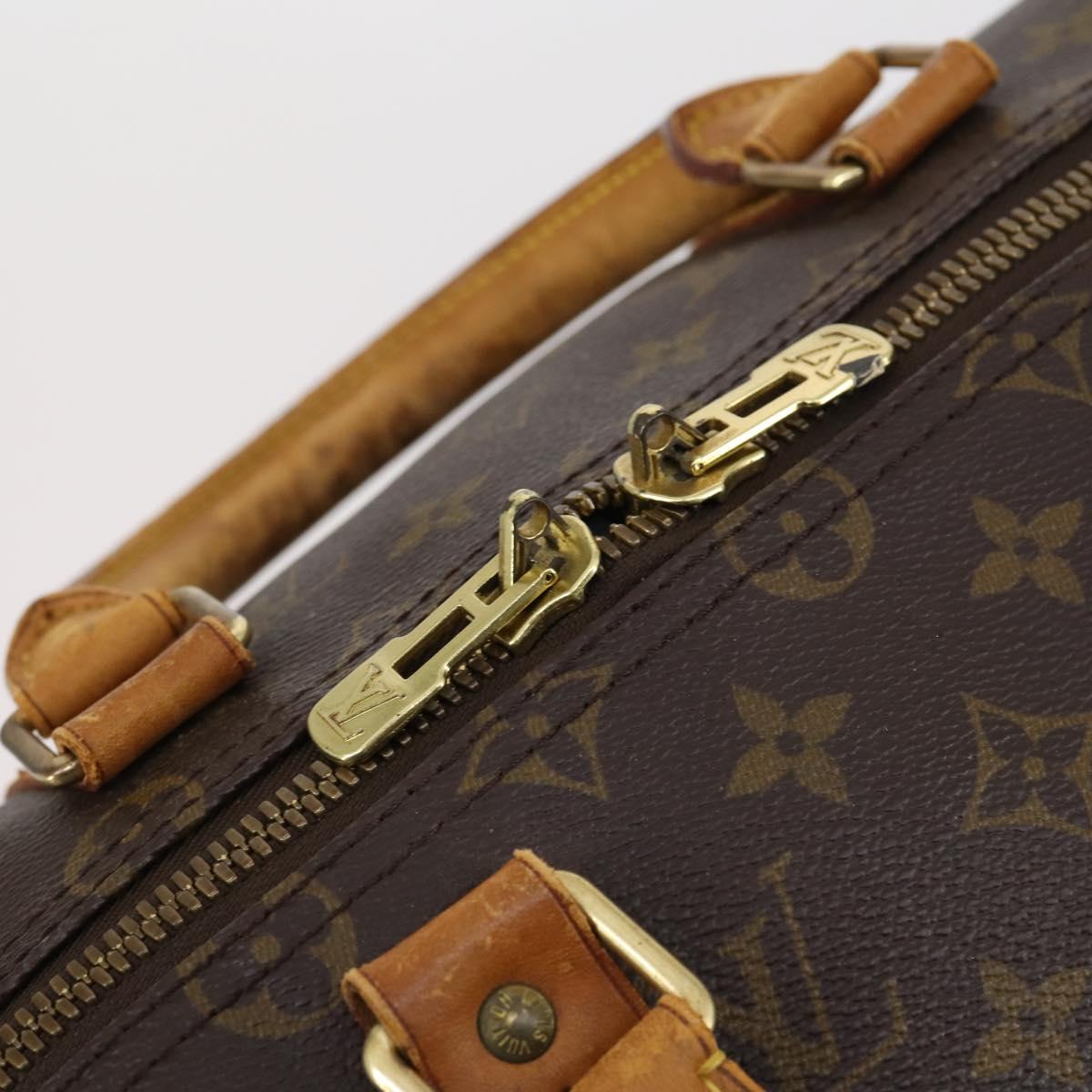 LOUIS VUITTON Monogram Keepall 50 Boston Bag M41426 LV Auth 152322