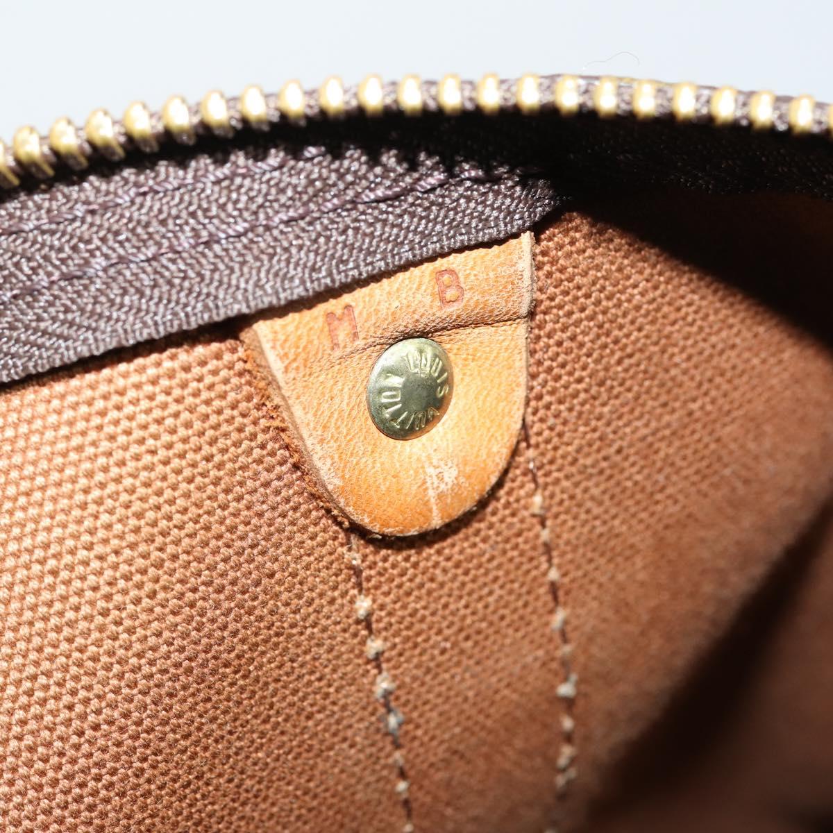 LOUIS VUITTON Monogram Keepall 50 Boston Bag M41426 LV Auth 152323