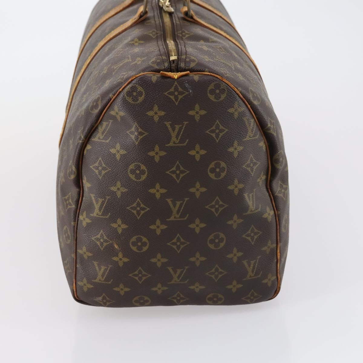 LOUIS VUITTON Monogram Keepall 50 Boston Bag M41426 LV Auth 152323