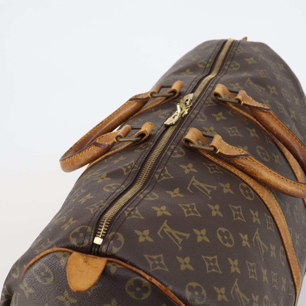 LOUIS VUITTON Monogram Keepall 50 Boston Bag M41426 LV Auth 152323