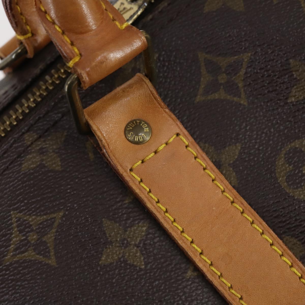 LOUIS VUITTON Monogram Keepall 60 Boston Bag M41422 LV Auth 152325