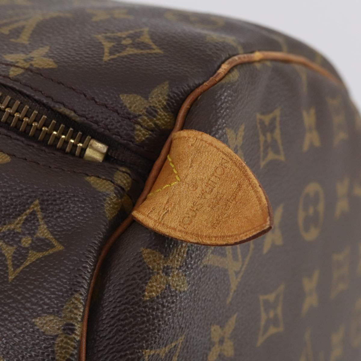 LOUIS VUITTON Monogram Keepall 60 Boston Bag M41422 LV Auth 152326