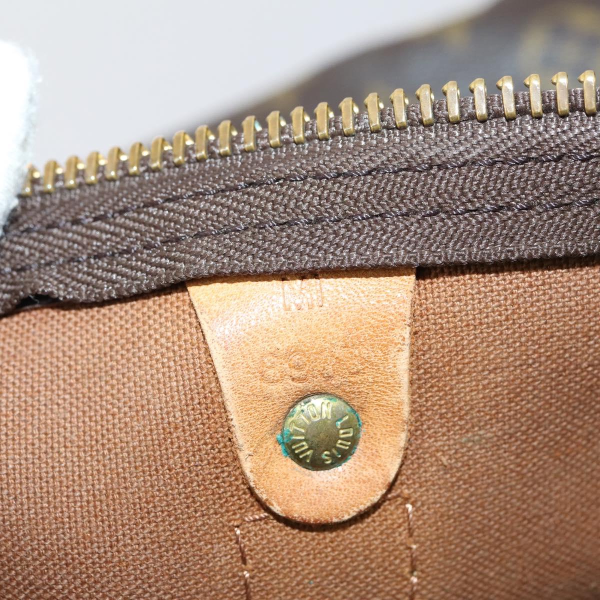 LOUIS VUITTON Monogram Keepall 60 Boston Bag M41422 LV Auth 152326