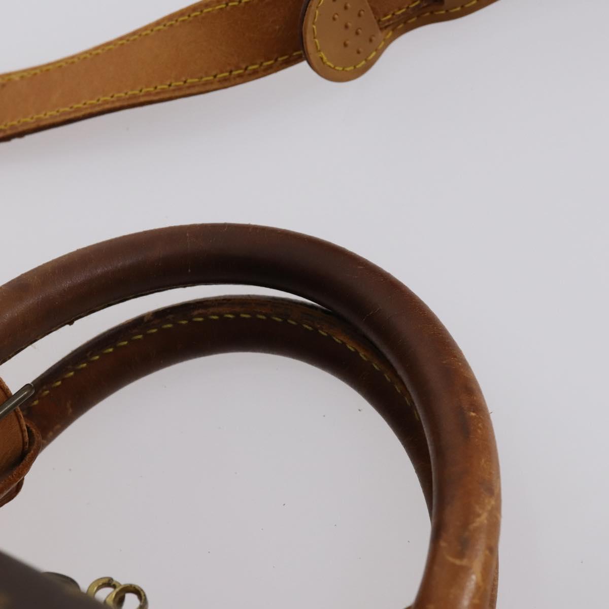 LOUIS VUITTON Monogram Keepall Bandouliere 60 Boston Bag M41412 LV Auth 152327