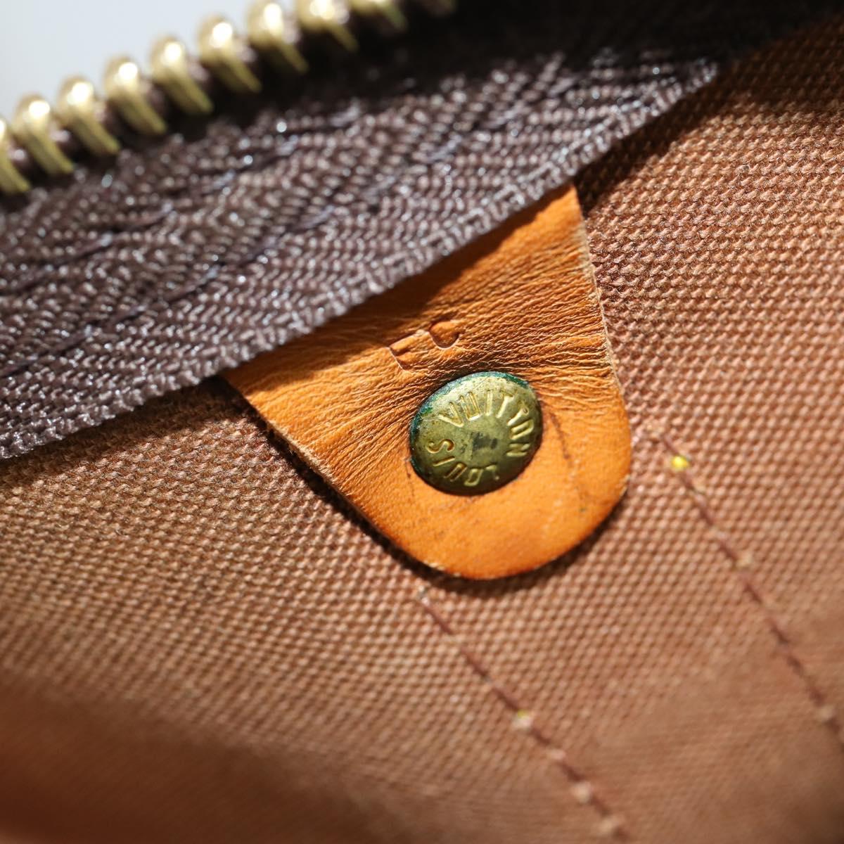 LOUIS VUITTON Monogram Keepall Bandouliere 60 Boston Bag M41412 LV Auth 152328