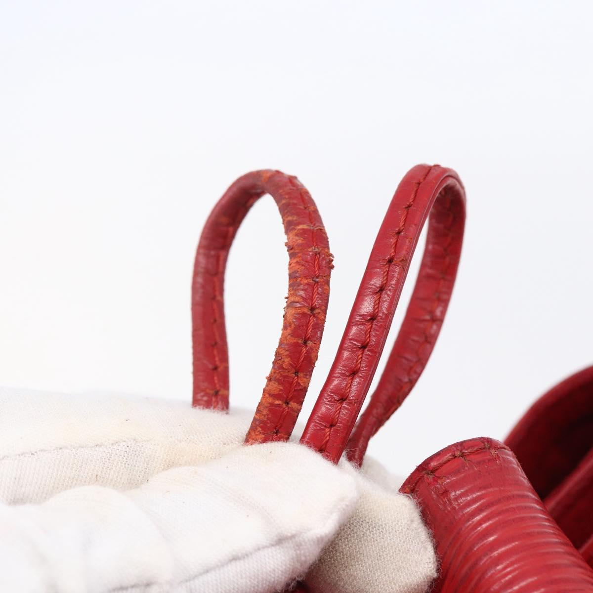 LOUIS VUITTON Epi Noe Shoulder Bag Red M44007 LV Auth 152331