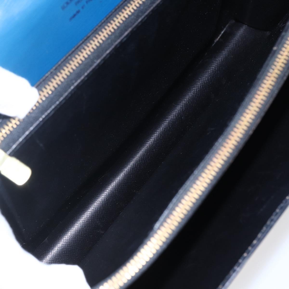 LOUIS VUITTON Epi Concorde Hand Bag Blue M52135 LV Auth 152334