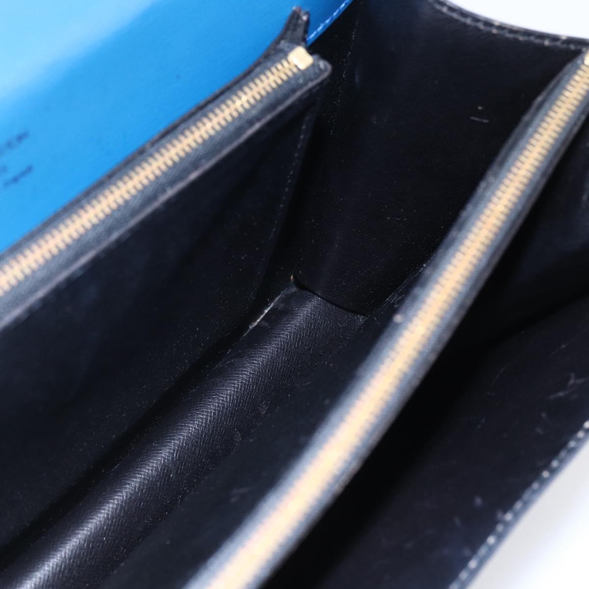 LOUIS VUITTON Epi Concorde Hand Bag Blue M52135 LV Auth 152334