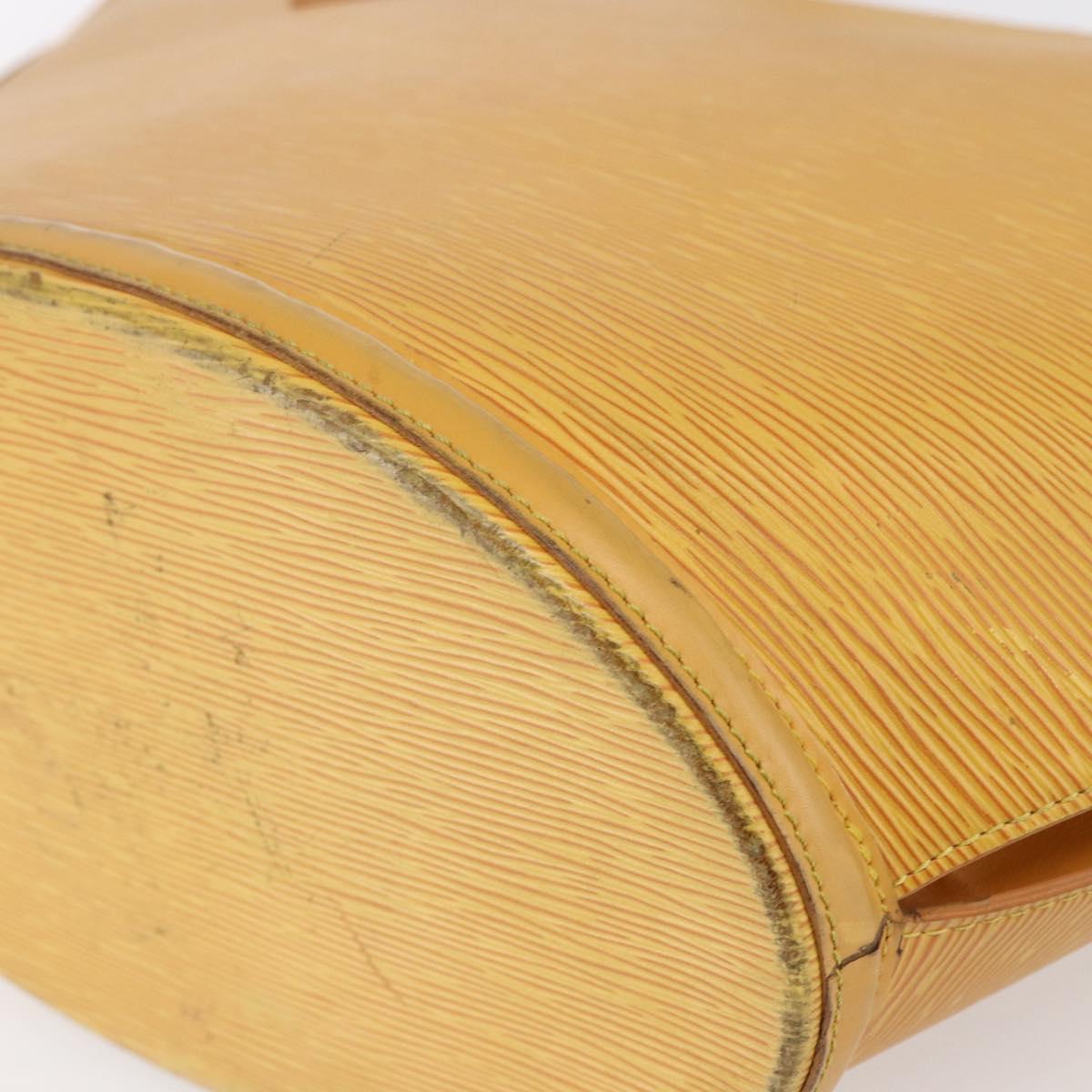 LOUIS VUITTON Epi Saint Jacques Shopping Shoulder Bag Yellow M52269 Auth 152336