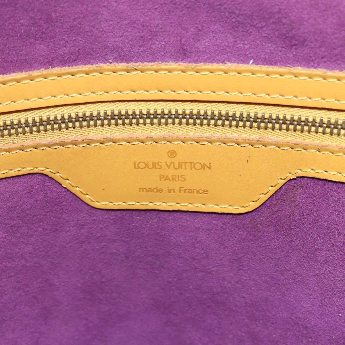 LOUIS VUITTON Epi Saint Jacques Shopping Shoulder Bag Yellow M52269 Auth 152336