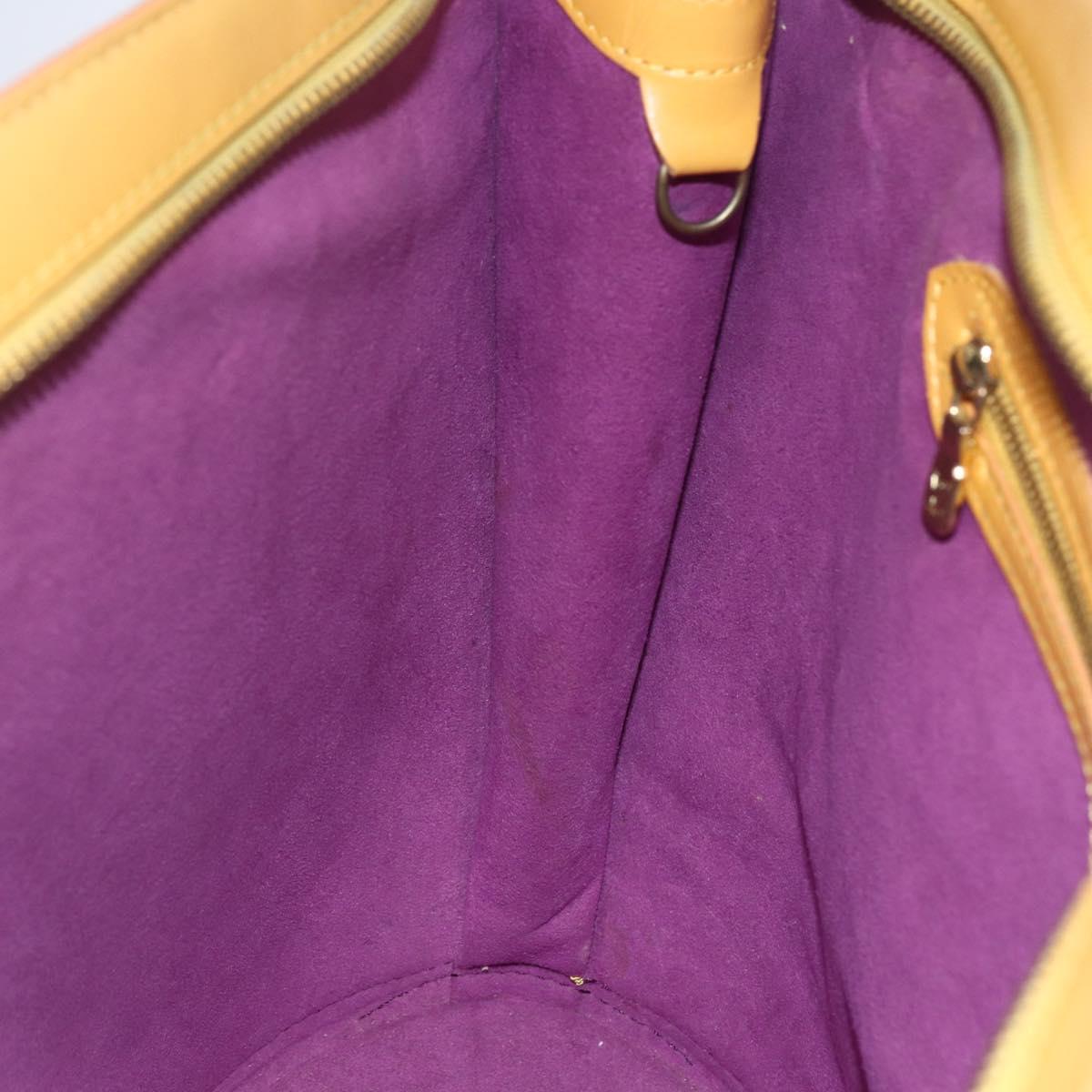 LOUIS VUITTON Epi Saint Jacques Shopping Shoulder Bag Yellow M52269 Auth 152336