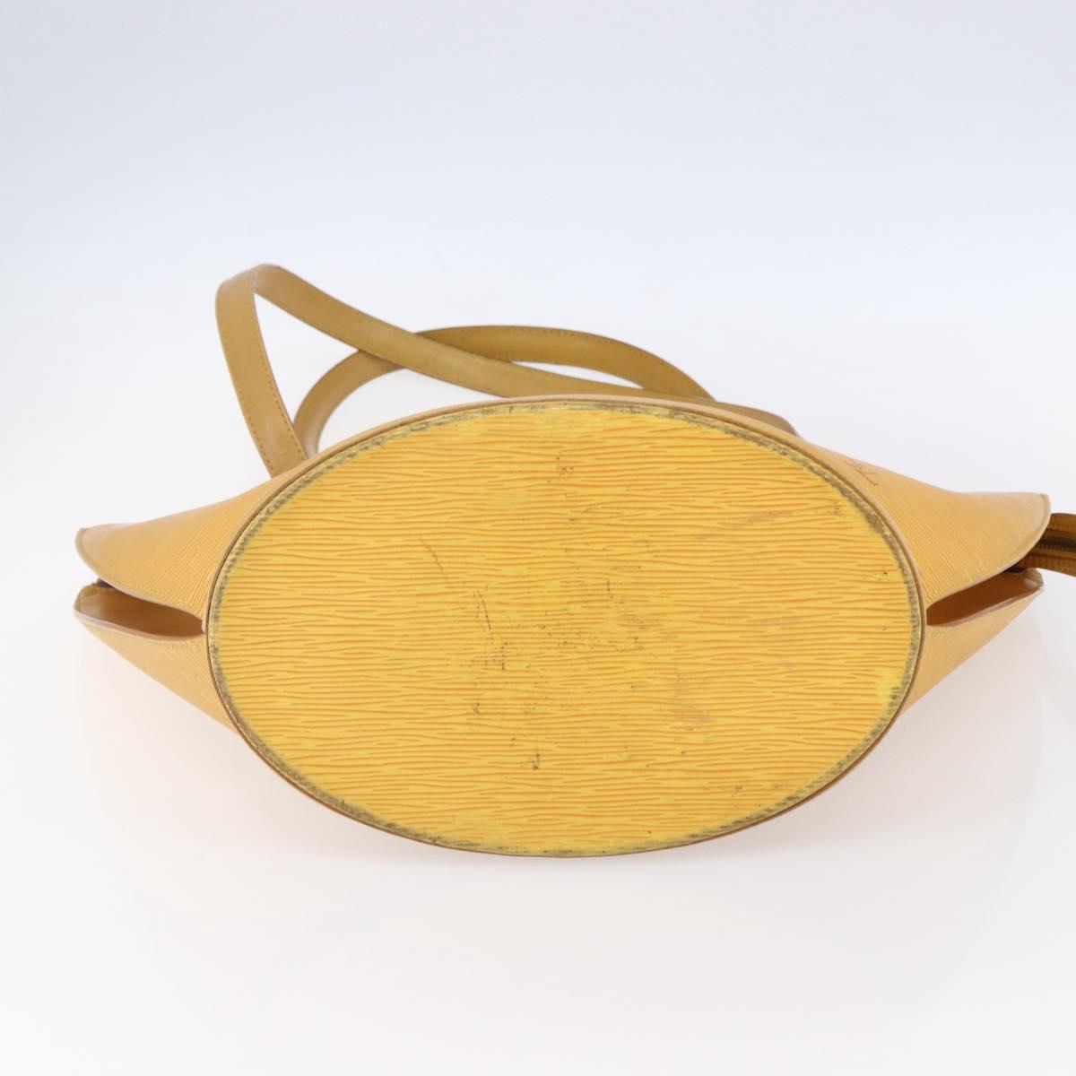 LOUIS VUITTON Epi Saint Jacques Shopping Shoulder Bag Yellow M52269 Auth 152336