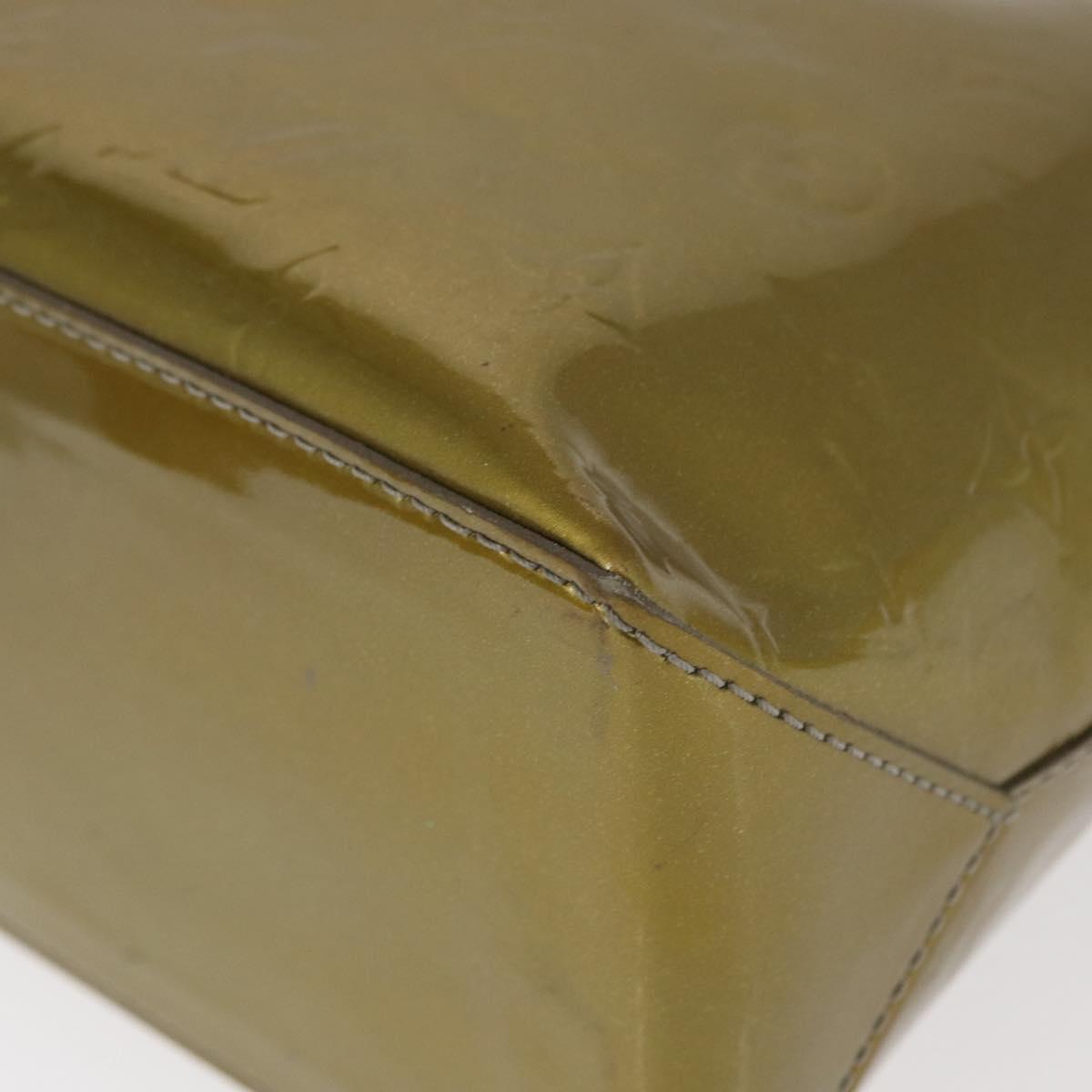 LOUIS VUITTON Monogram Vernis Wilshire PM Bag Veil amplession M91643 Auth 152343