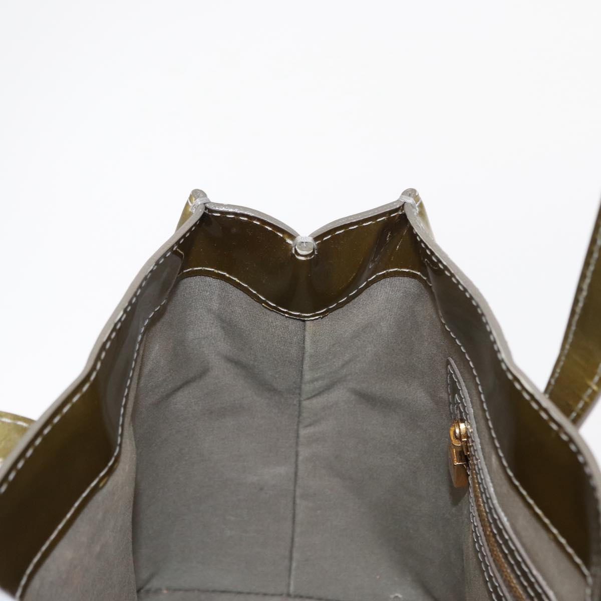 LOUIS VUITTON Monogram Vernis Wilshire PM Bag Veil amplession M91643 Auth 152343
