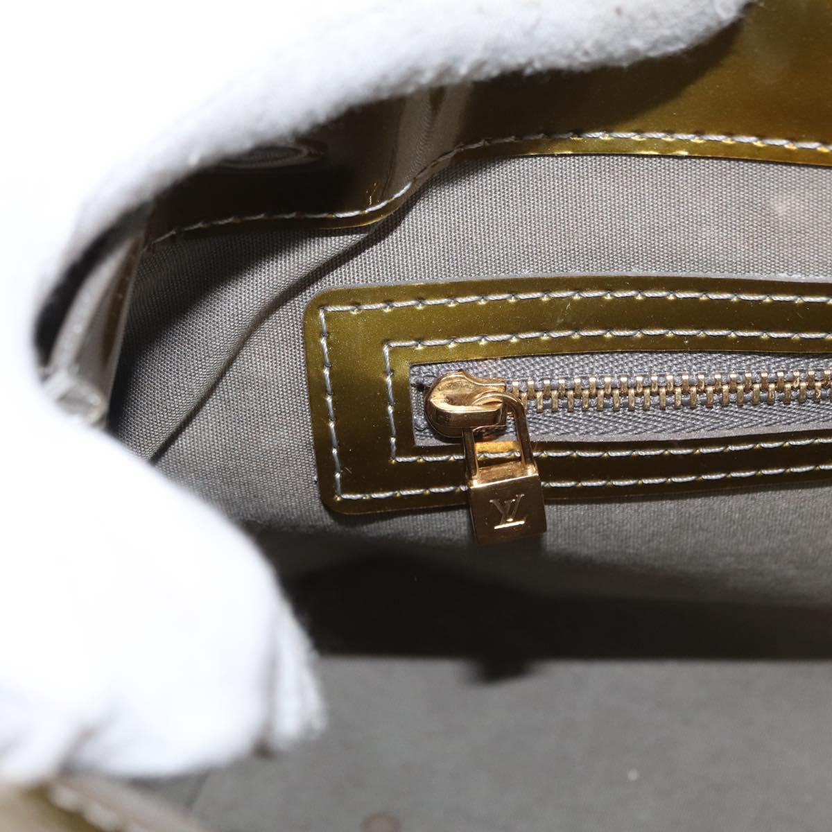 LOUIS VUITTON Monogram Vernis Wilshire PM Bag Veil amplession M91643 Auth 152343