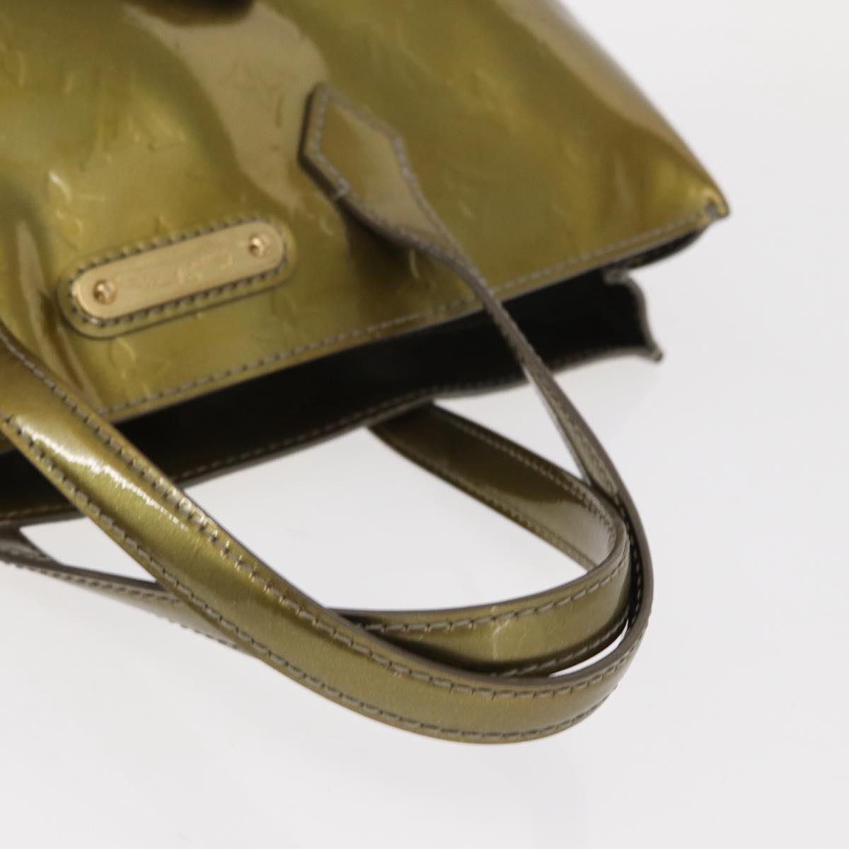 LOUIS VUITTON Monogram Vernis Wilshire PM Bag Veil amplession M91643 Auth 152343