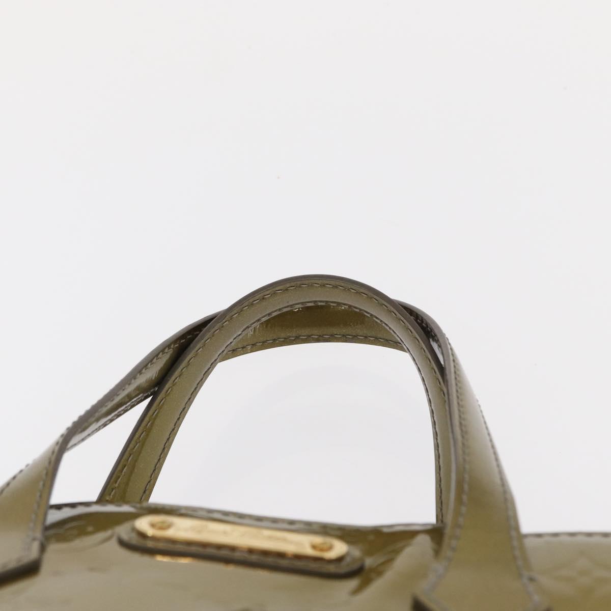 LOUIS VUITTON Monogram Vernis Wilshire PM Bag Veil amplession M91643 Auth 152343