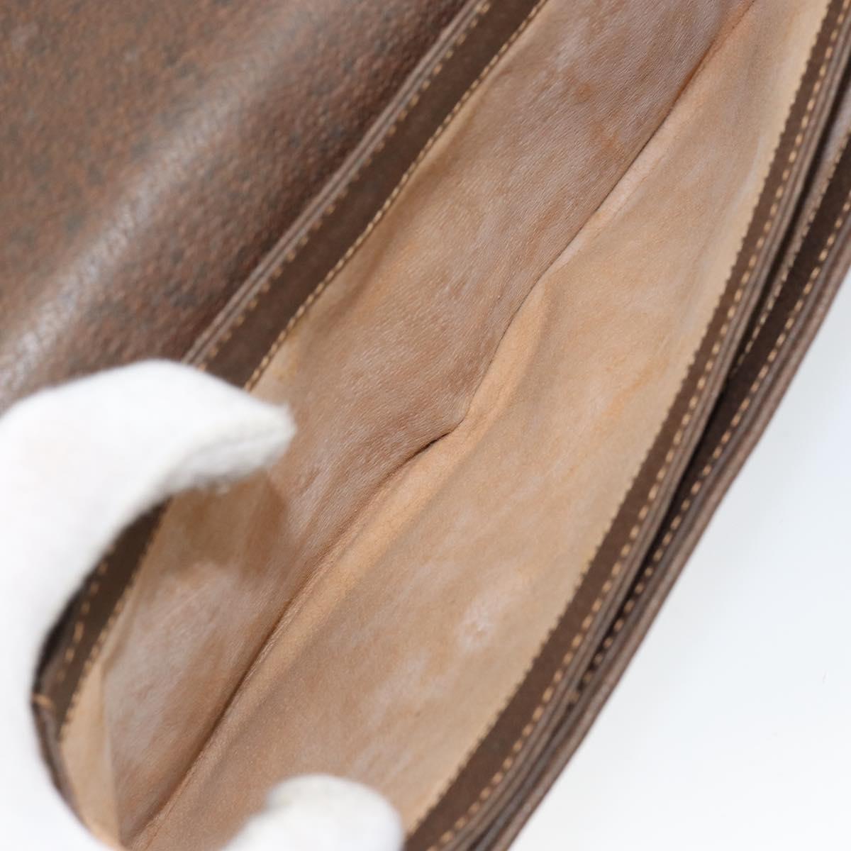 GUCCI GG Supreme Shoulder Bag PVC Beige Gold 004 106 0024 Auth 152353