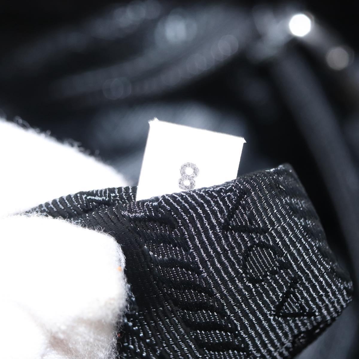 PRADA Tote Bag Nylon 2way Yellow Silver Auth 152402