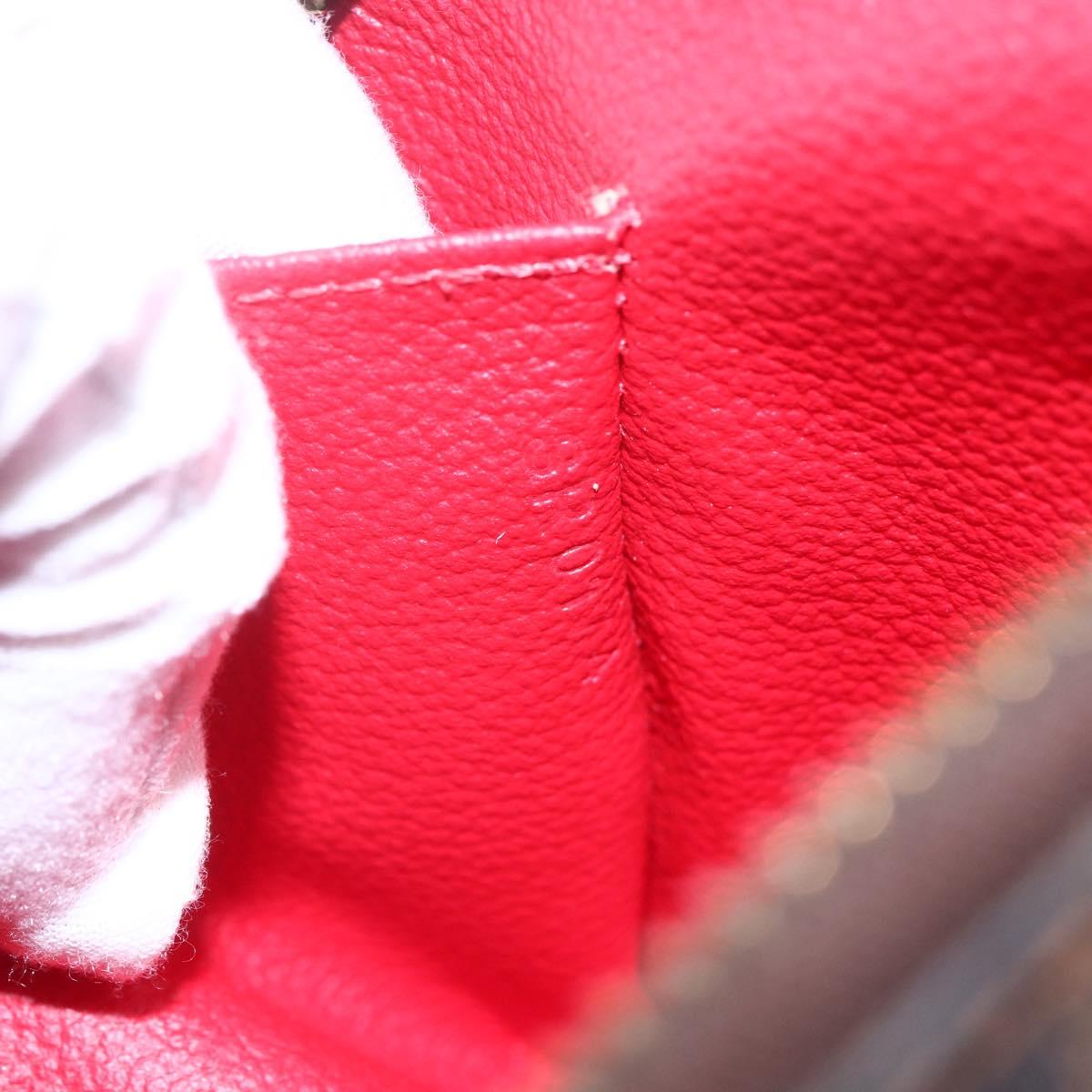 LOUIS VUITTON Damier Ebene Pochette Cosmetic GM Pouch N23345 LV Auth 152407