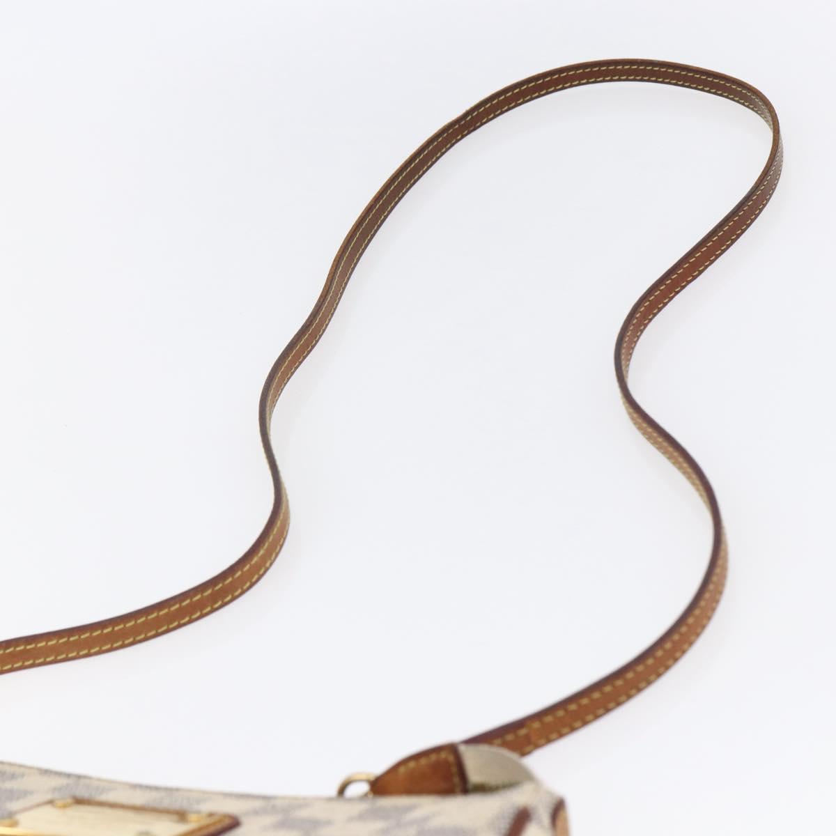 LOUIS VUITTON Damier Azur Eva Shoulder Bag 2way N55214 LV Auth 152408