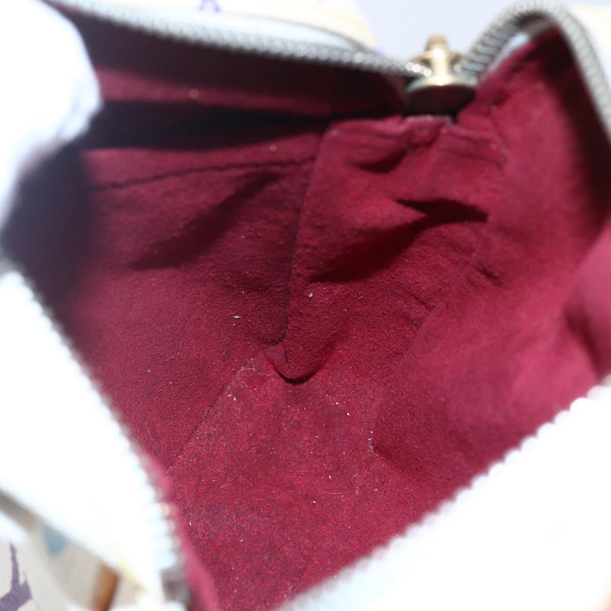 LOUIS VUITTON Monogram Multicolor Lift Shoulder Bag White M40055 LV Auth 152409