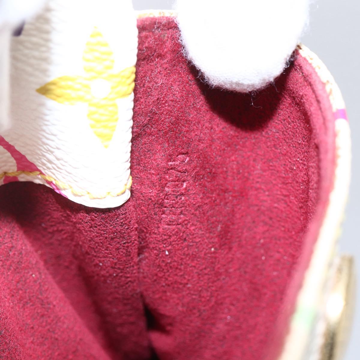 LOUIS VUITTON Monogram Multicolor Lift Shoulder Bag White M40055 LV Auth 152409