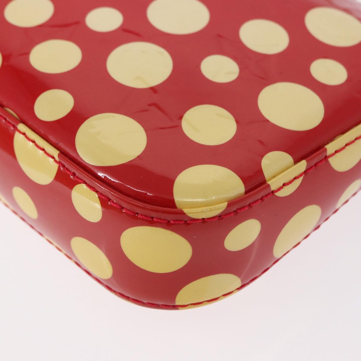 LOUIS VUITTON Vernis Dot Infini Pochette Accessoires Pouch M91428 Auth 152414SAV