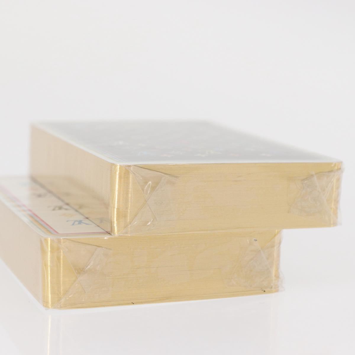 LOUIS VUITTON Monogram Multicolor Playing Cards Black White LV Auth 152420A