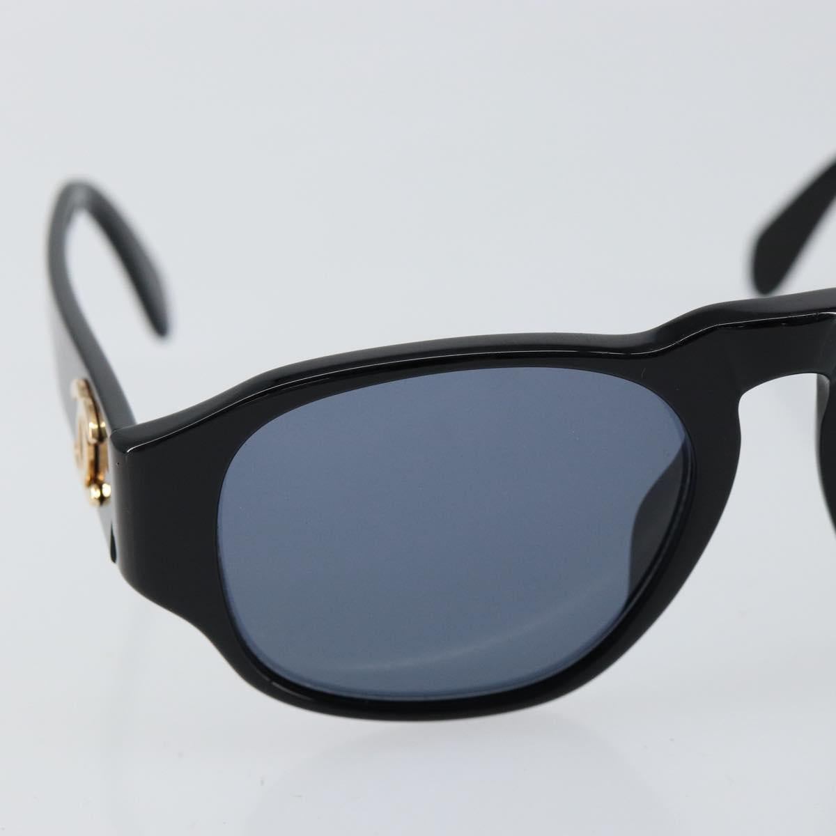 CHANEL Sunglasses plastic Black CC Auth 152425