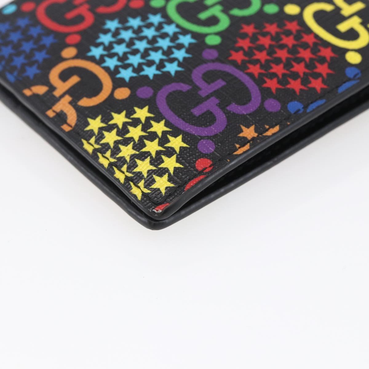 GUCCI GG Psychedelic Wallet Multicolor 601089 Auth 152426M