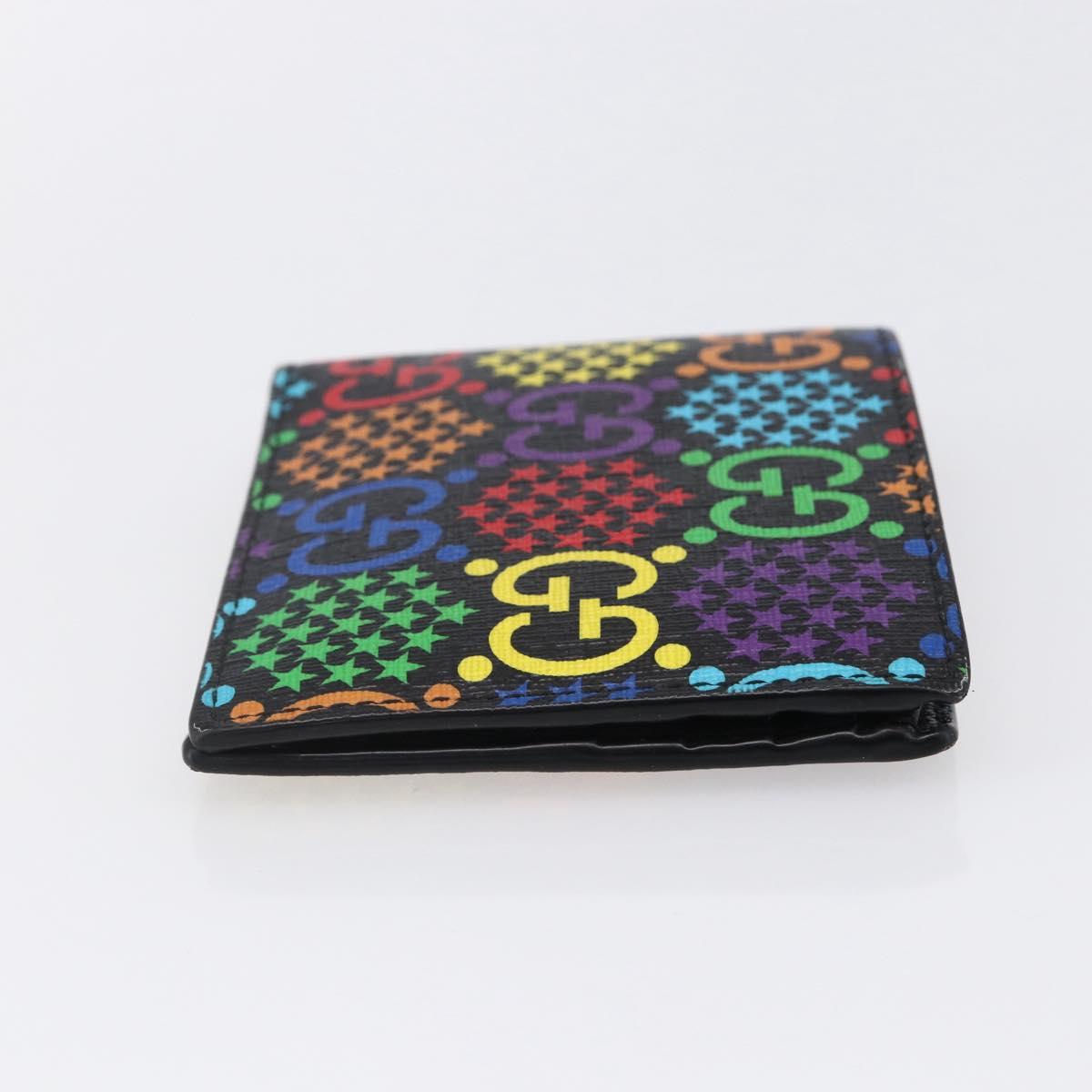 GUCCI GG Psychedelic Wallet Multicolor 601089 Auth 152426M