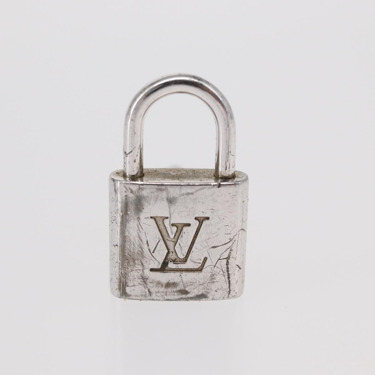 LOUIS VUITTON Bouton de Manchette Cufflinks Cuffs metal Silver SV925 Auth 152430