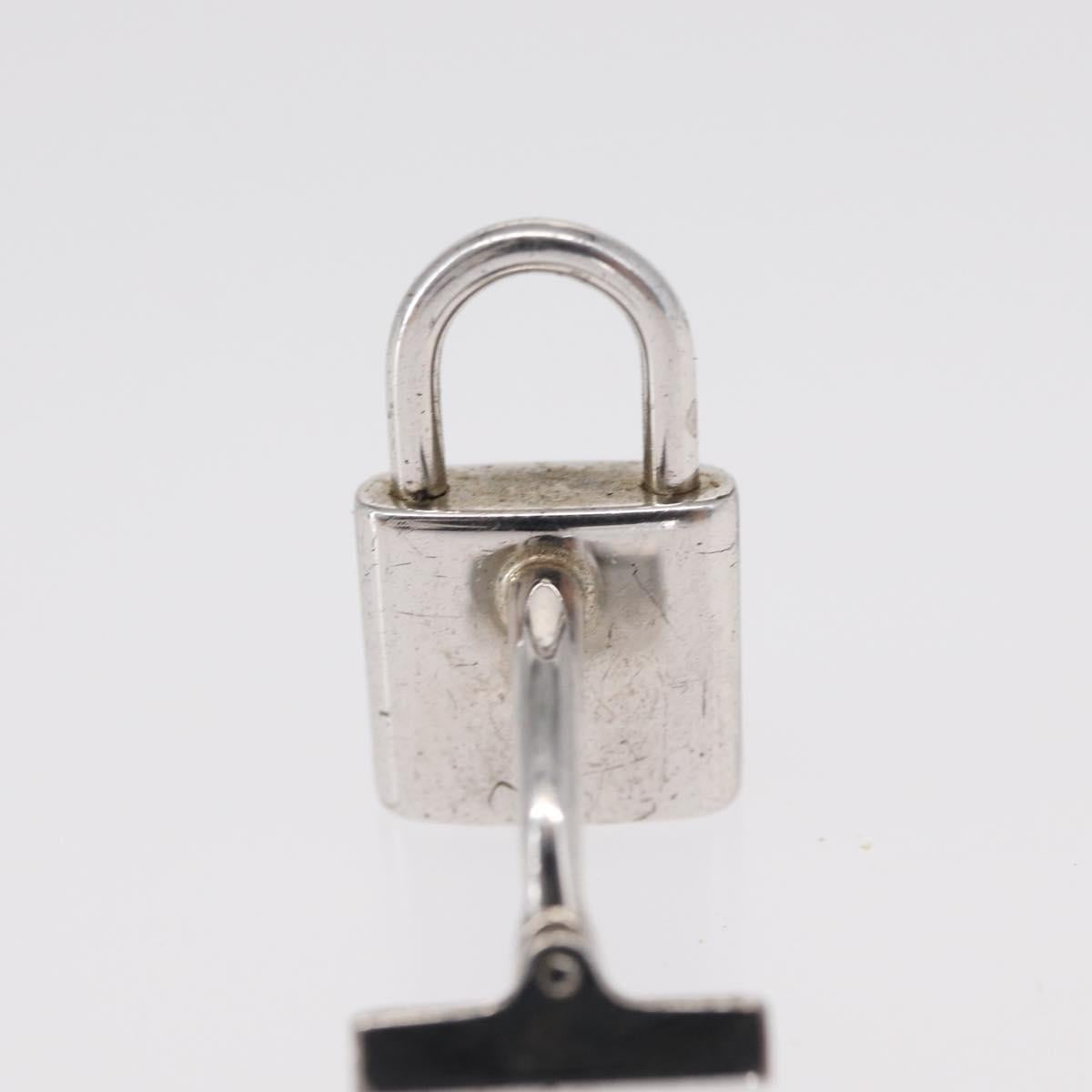 LOUIS VUITTON Bouton de Manchette Cufflinks Cuffs metal Silver SV925 Auth 152430