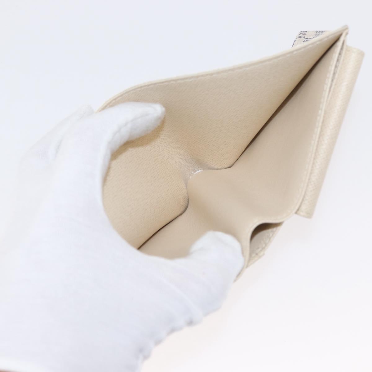 LOUIS VUITTON Damier Azur Porte Feuille Marco Bifold Wallet N60018 Auth 152433AV