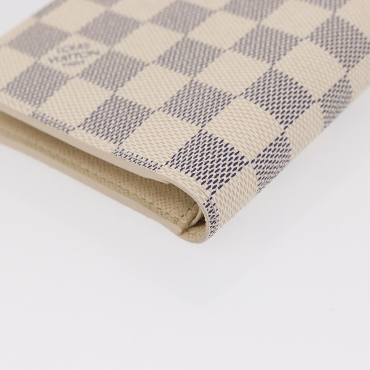 LOUIS VUITTON Damier Azur Porte Feuille Marco Bifold Wallet N60018 Auth 152433V