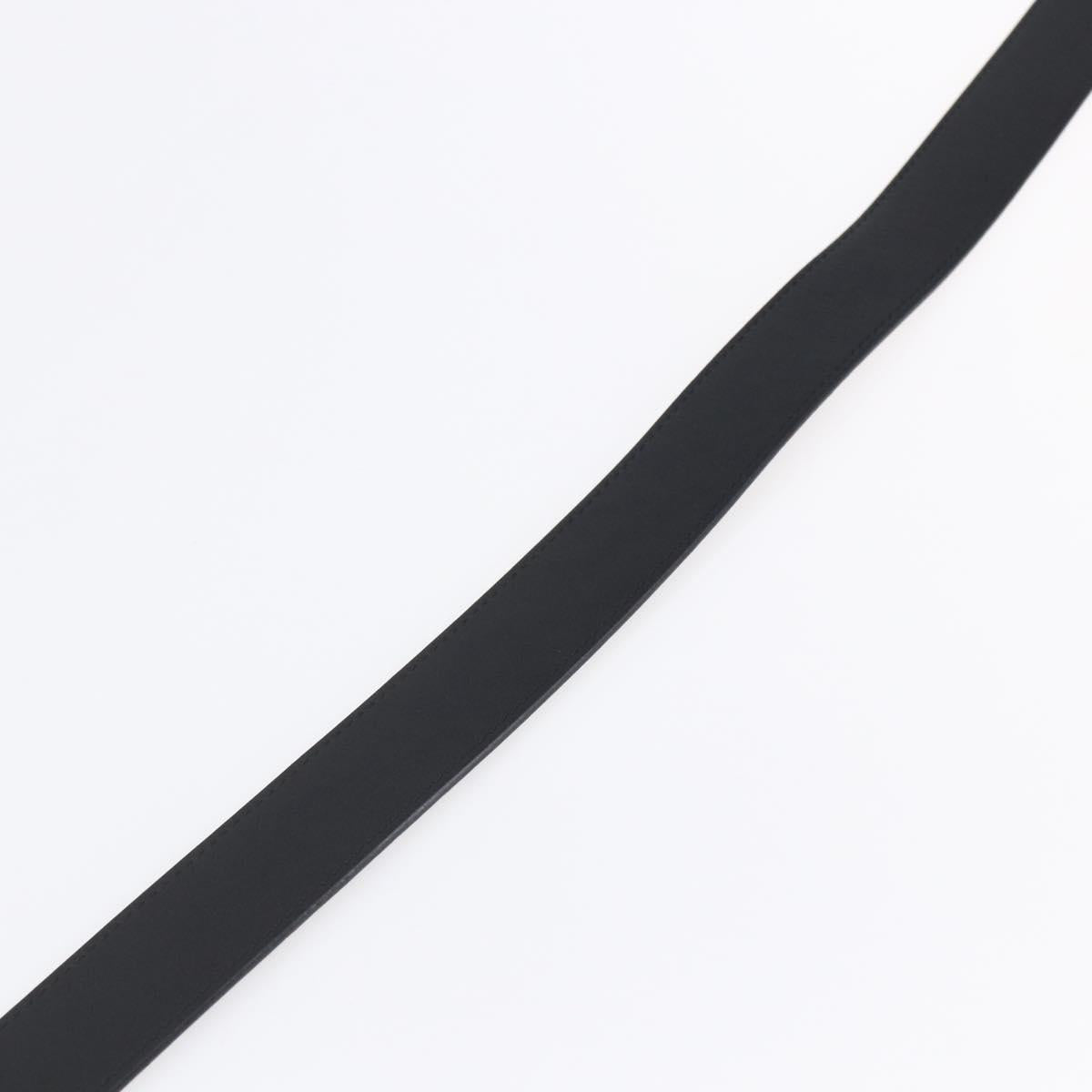 LOUIS VUITTON Multicolor Ceinture Belt Black LV Auth 152435