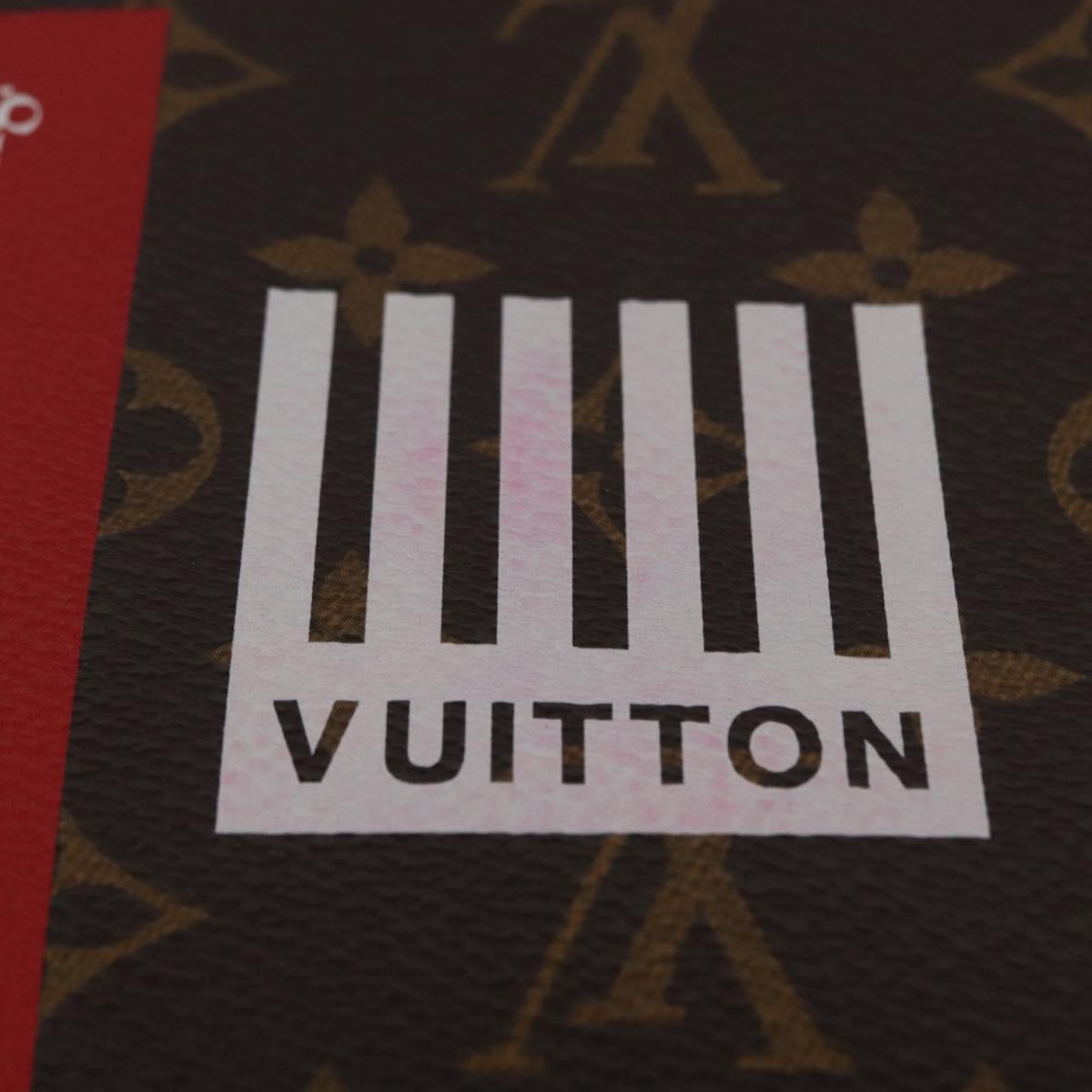 LOUIS VUITTON Monogram Monogram Denim Flat Messenger Bag M44641 LV Auth 152437A